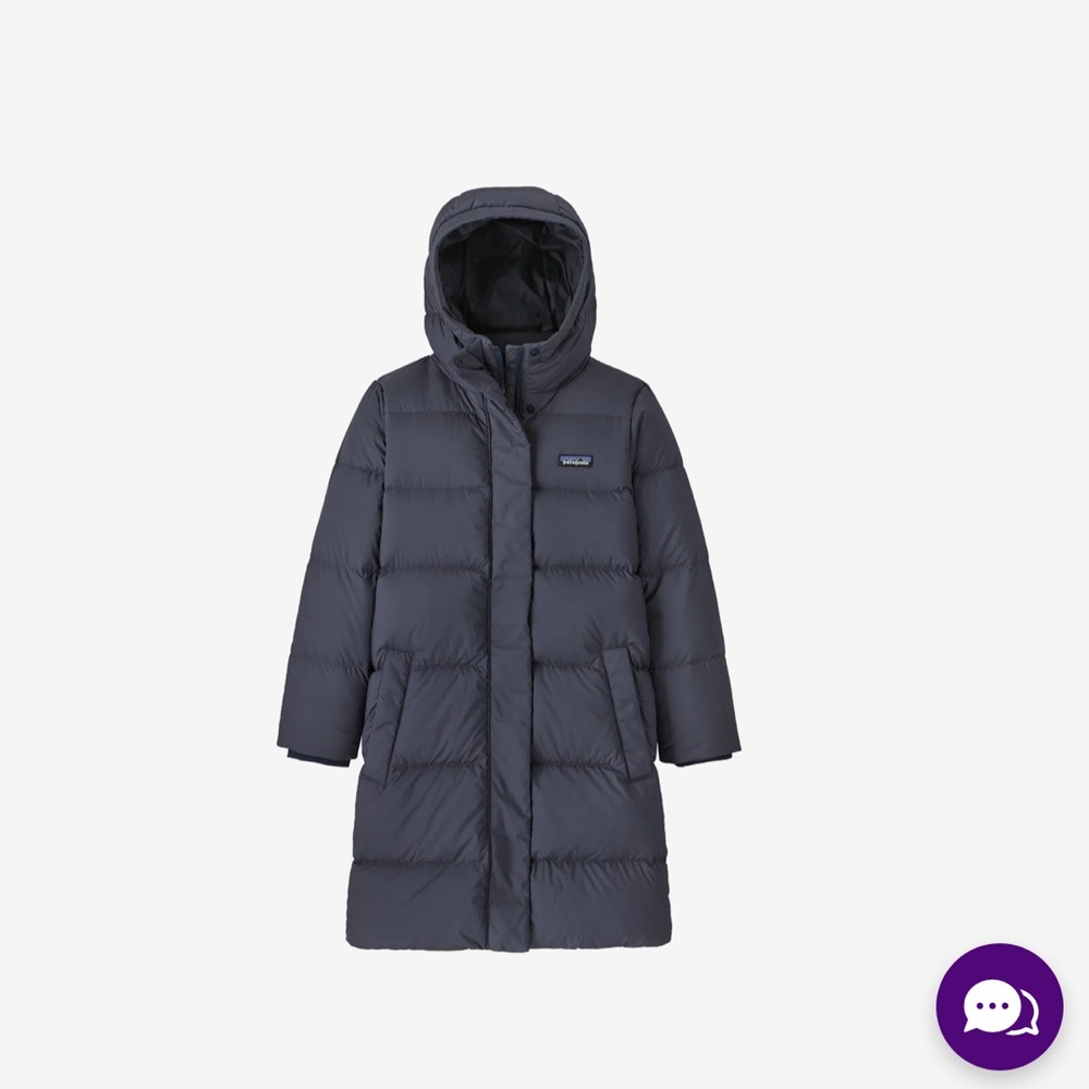 Patagonia kids silent down parka
